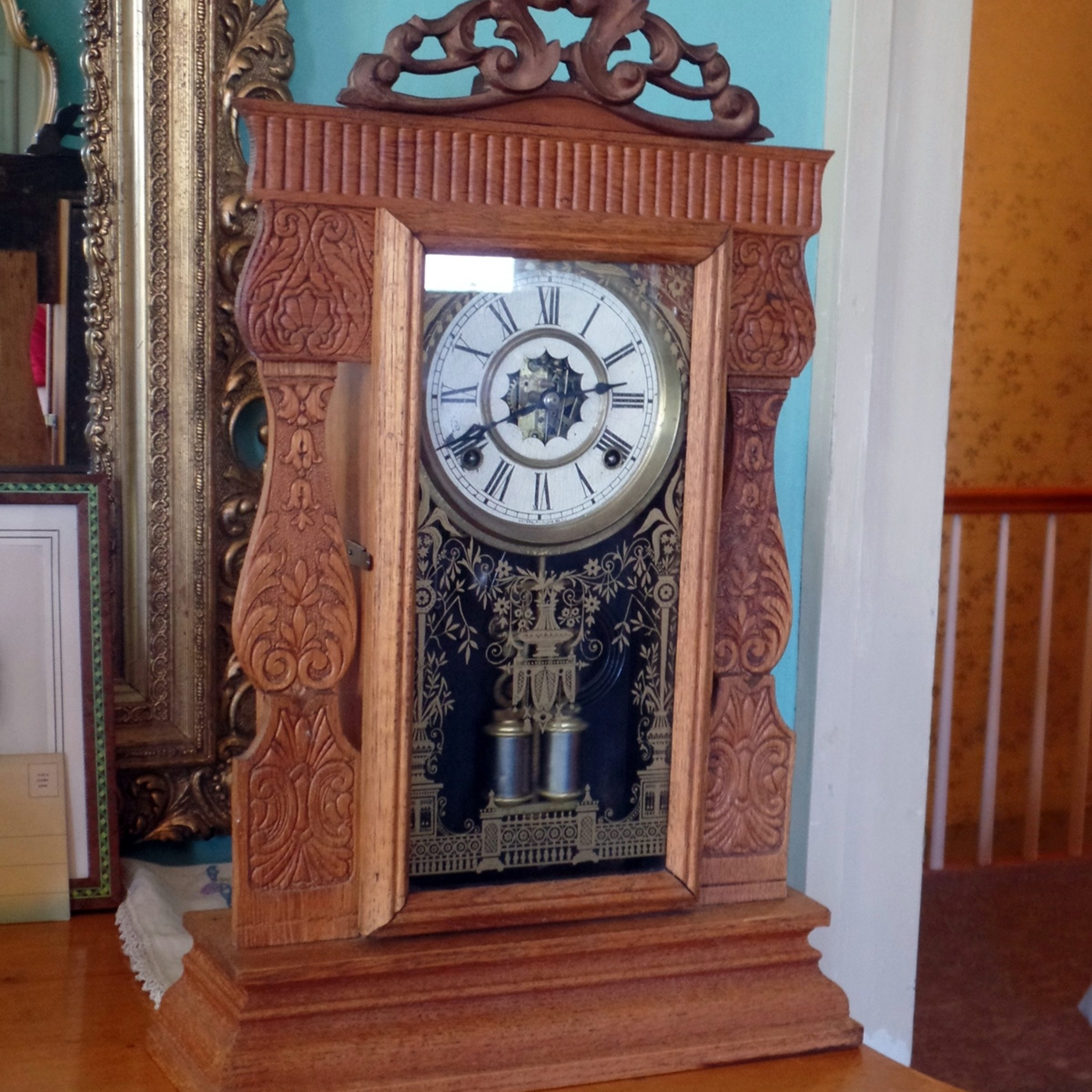 Antique Miniature Grandfather Clock For My Generation